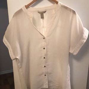 Banana republic sheer blouse